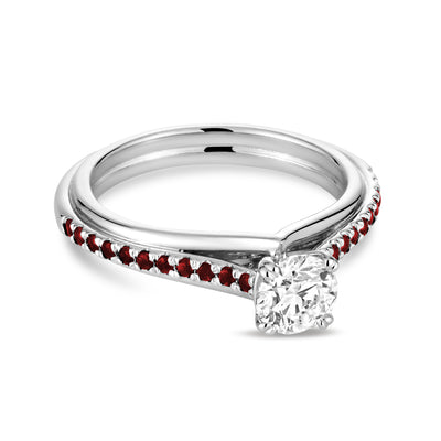 Faith Signature Ruby and Diamond Ring