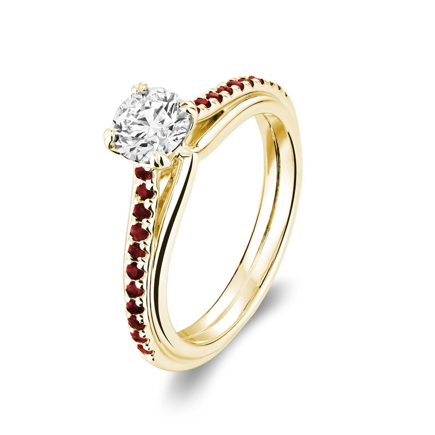 Faith Signature Ruby and Diamond Ring