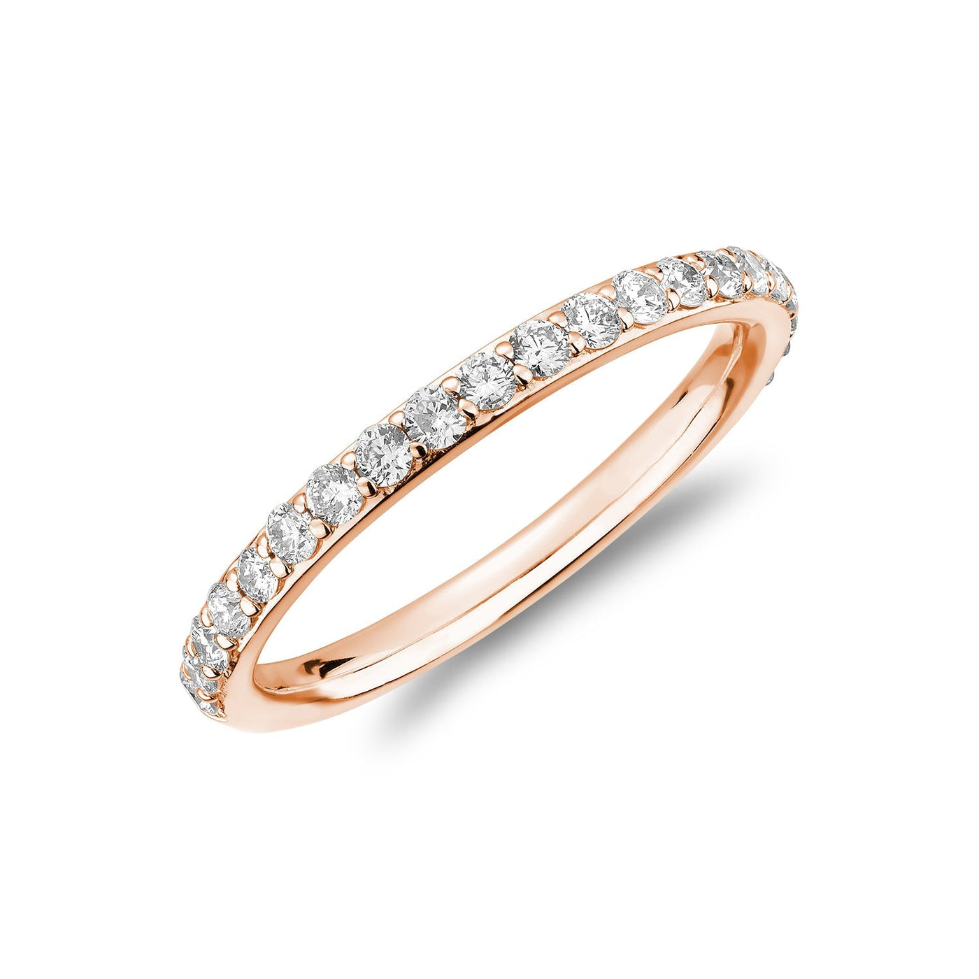 Semi Eternity Matching Diamond Band